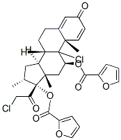 9-Chloro-17-(2-chloroacetyl)-11,17-dihydroxy-10,13,16-trimethyl-6,7,8,11,12,14,15,16-octahydrocyclopenta[a]phenanthren-3-one furoate(83919-23-7)